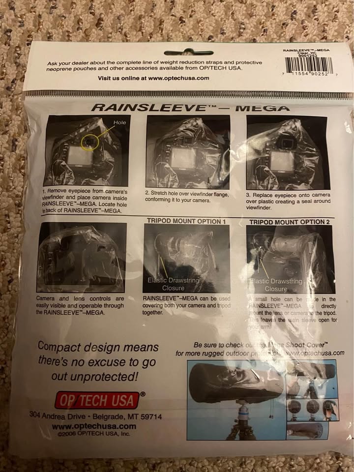 New Camera rainsleeves - mega - photo 2