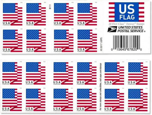 U.S. Flag - 2018 USPS Forever First Class Stamps thumbnail
