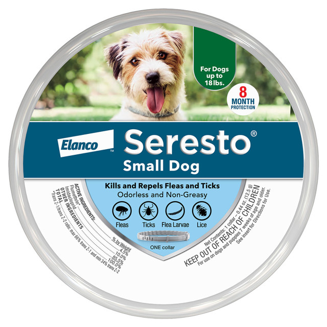 Seresto Flea & Tick Dog Collar - Small