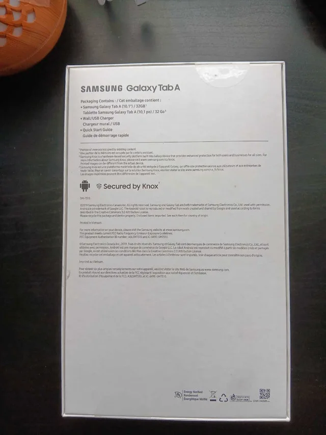 BRAND NEW / SEALED Samsung Galaxy Tab A 10.1" 32GB - Black image indicator(3)