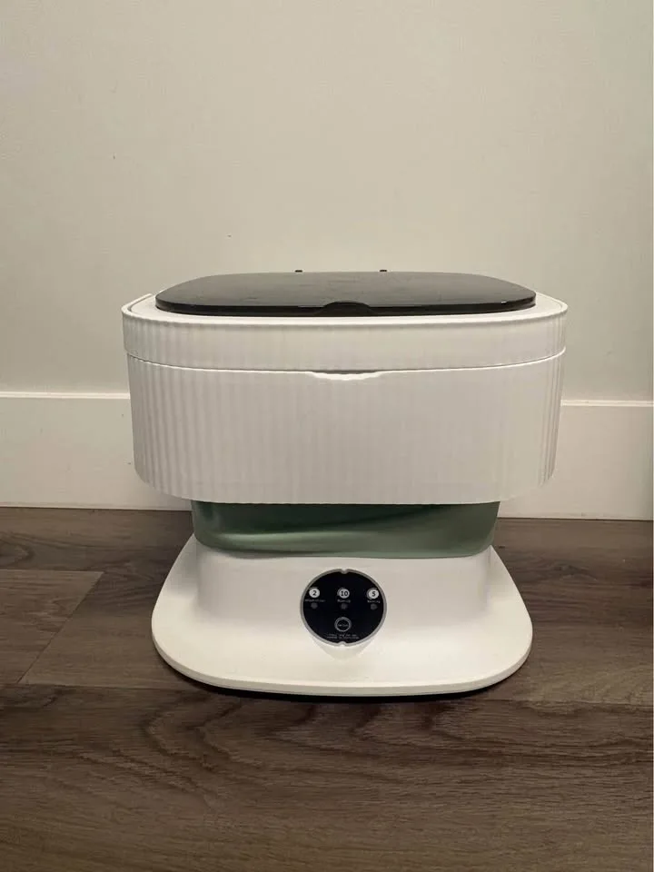 Portable Mini Washing Machine 16L – Foldable Washer & Spin Dryer image indicator(2)