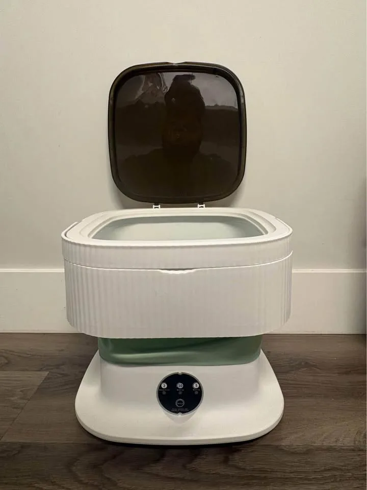 Portable Mini Washing Machine 16L – Foldable Washer & Spin Dryer image indicator(6)