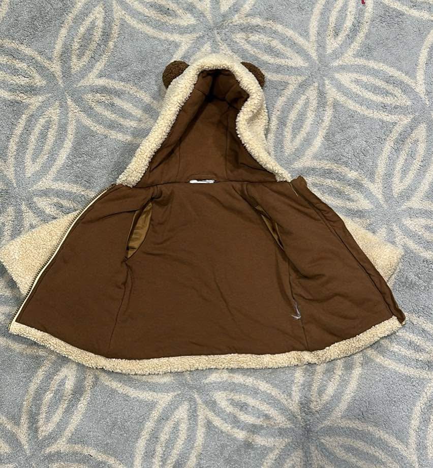Toddler bear fluffy jacket - photo 2