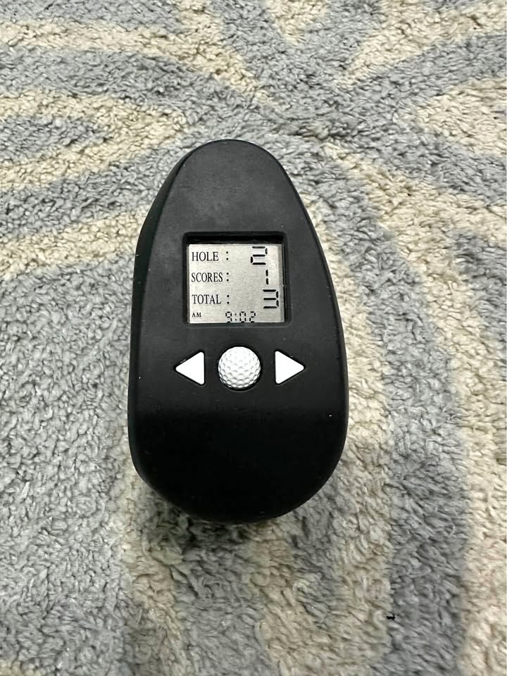 Novelty golf swing counter