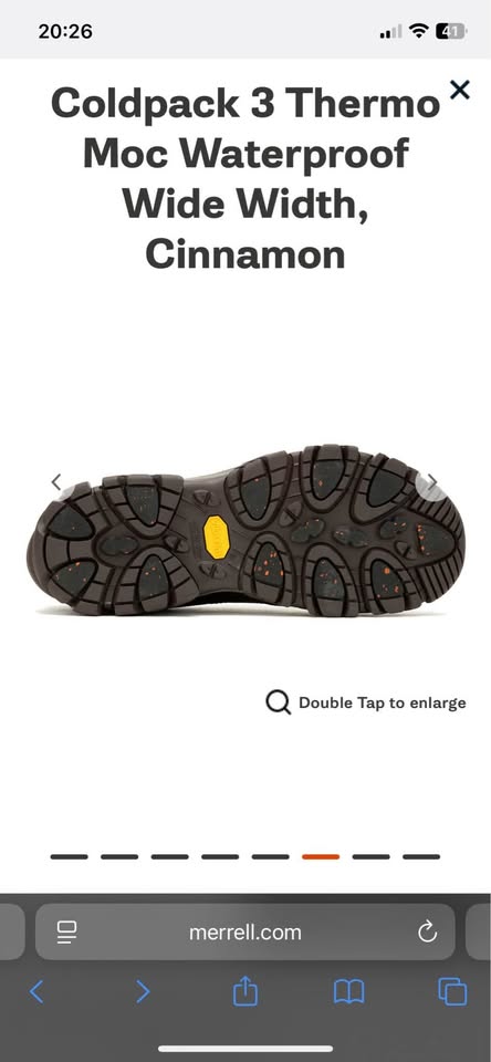 NEW✨Women’s 8.5(Wide) MERRELL Coldpack 3 Thermo Moc Waterproof - photo 2