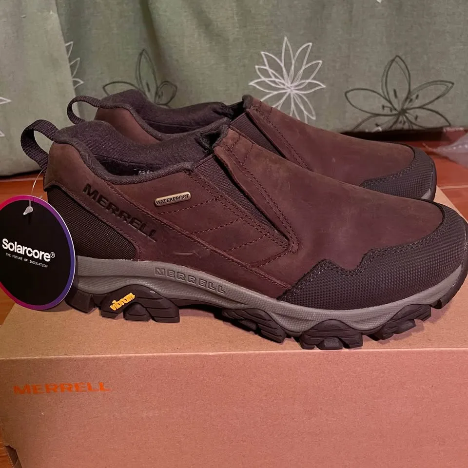 NEW✨Women’s 8.5 MERRELL Coldpack 3 Thermo Moc Waterproof image indicator(3)