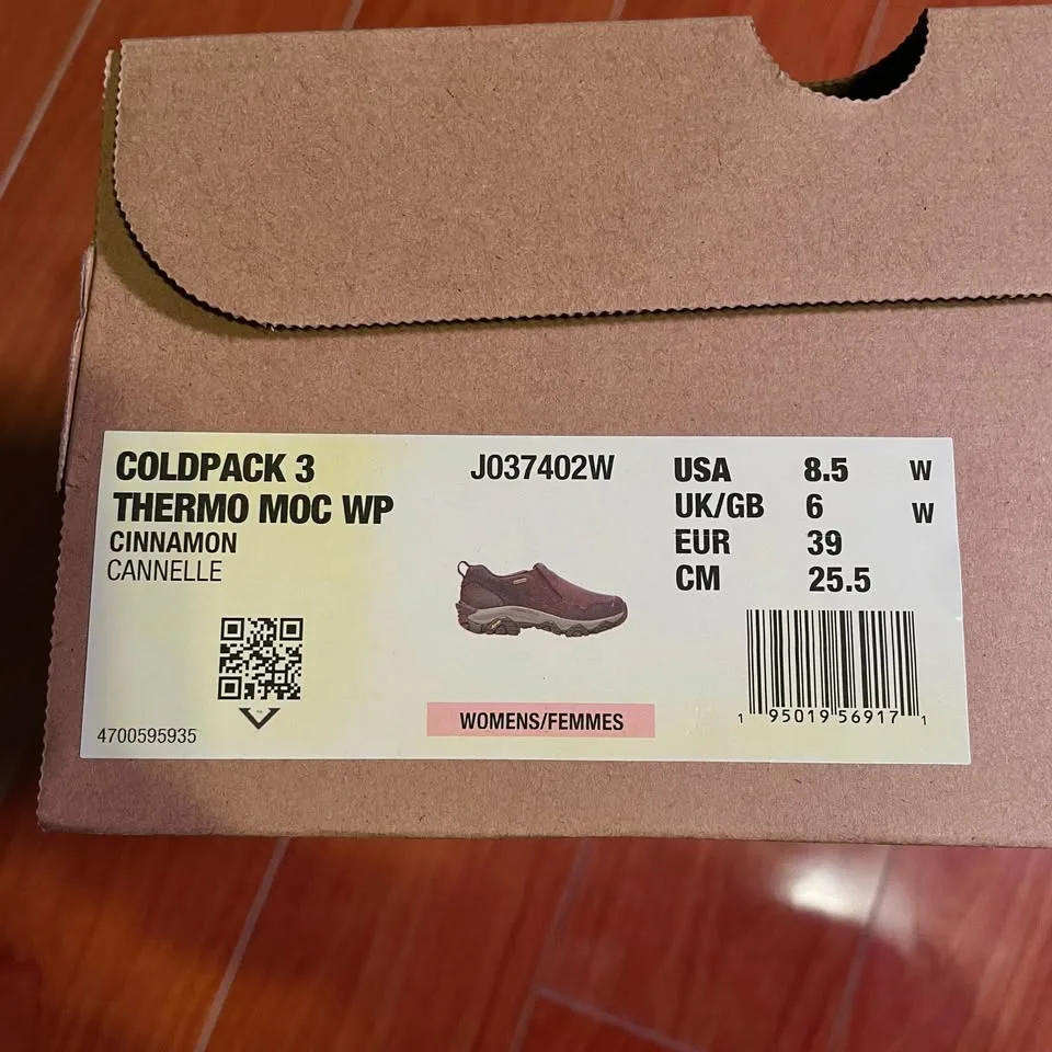 NEW✨Women’s 8.5 MERRELL Coldpack 3 Thermo Moc Waterproof image indicator(8)