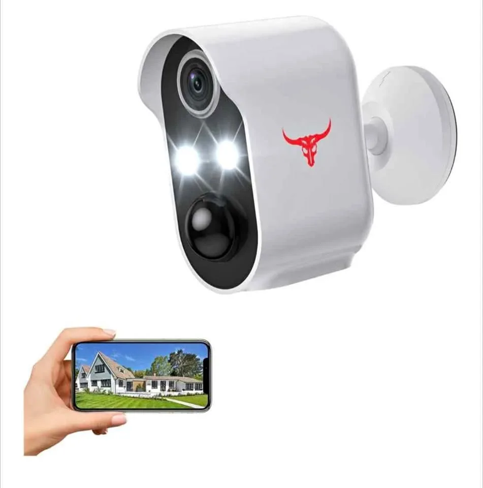 Outdoor Security Camera, Battery Powered Wireless Camera thumbnail