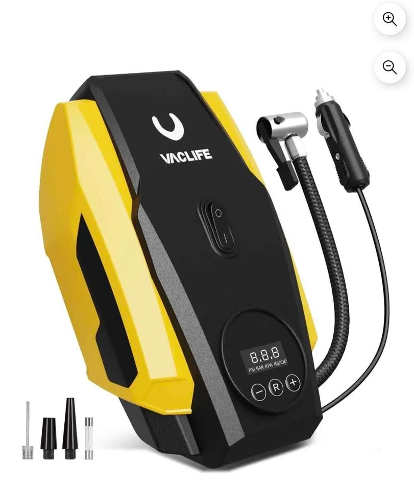 Vaclife tire inflatior blue portable image indicator(9)