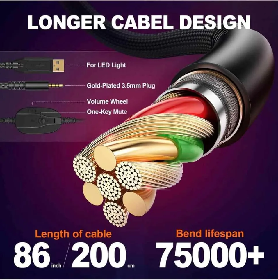 Krysenix PG1 Gaming Headset image indicator(5)