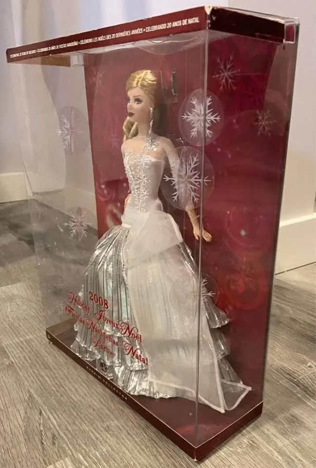 NEW IN BOX: Mattel 2008 Collectible Holiday Barbie image indicator(5)