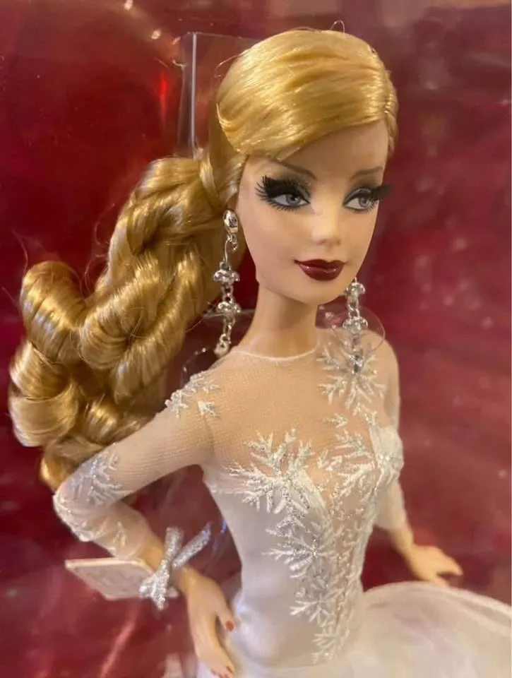 NEW IN BOX: Mattel 2008 Collectible Holiday Barbie image indicator(9)