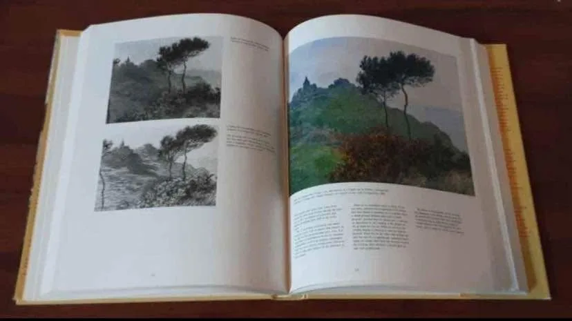 LIKE NEW Hardcover Art Book MONET image indicator(6)