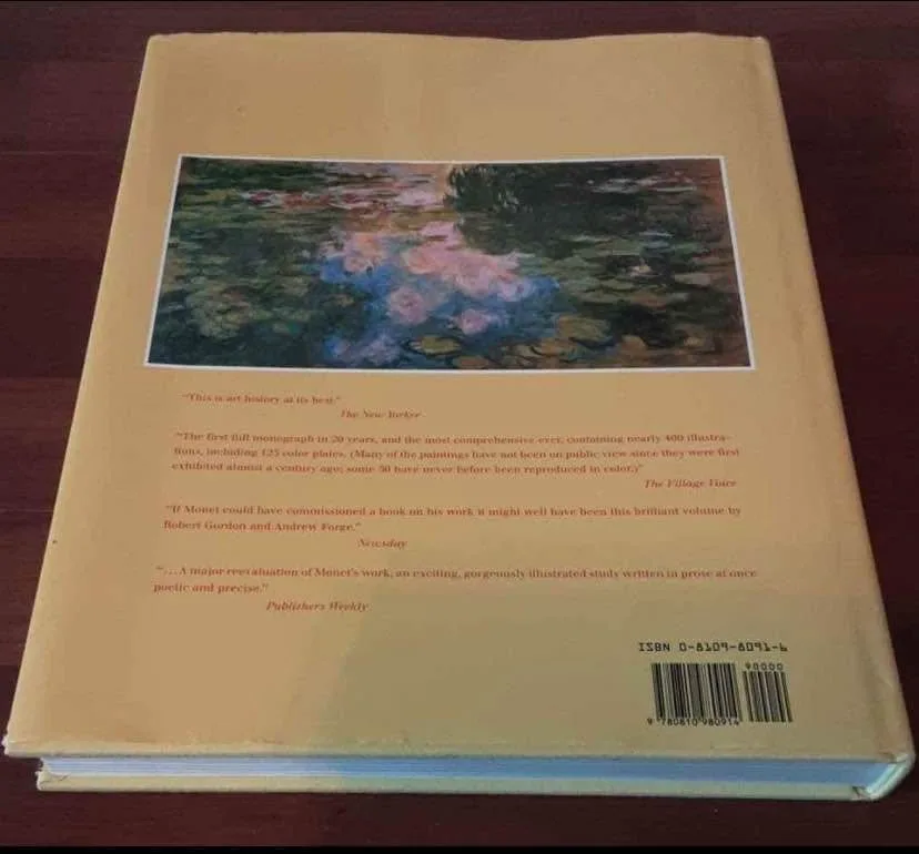 LIKE NEW Hardcover Art Book MONET image indicator(7)