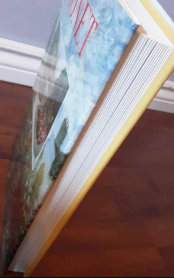 LIKE NEW Hardcover Art Book MONET image indicator(9)