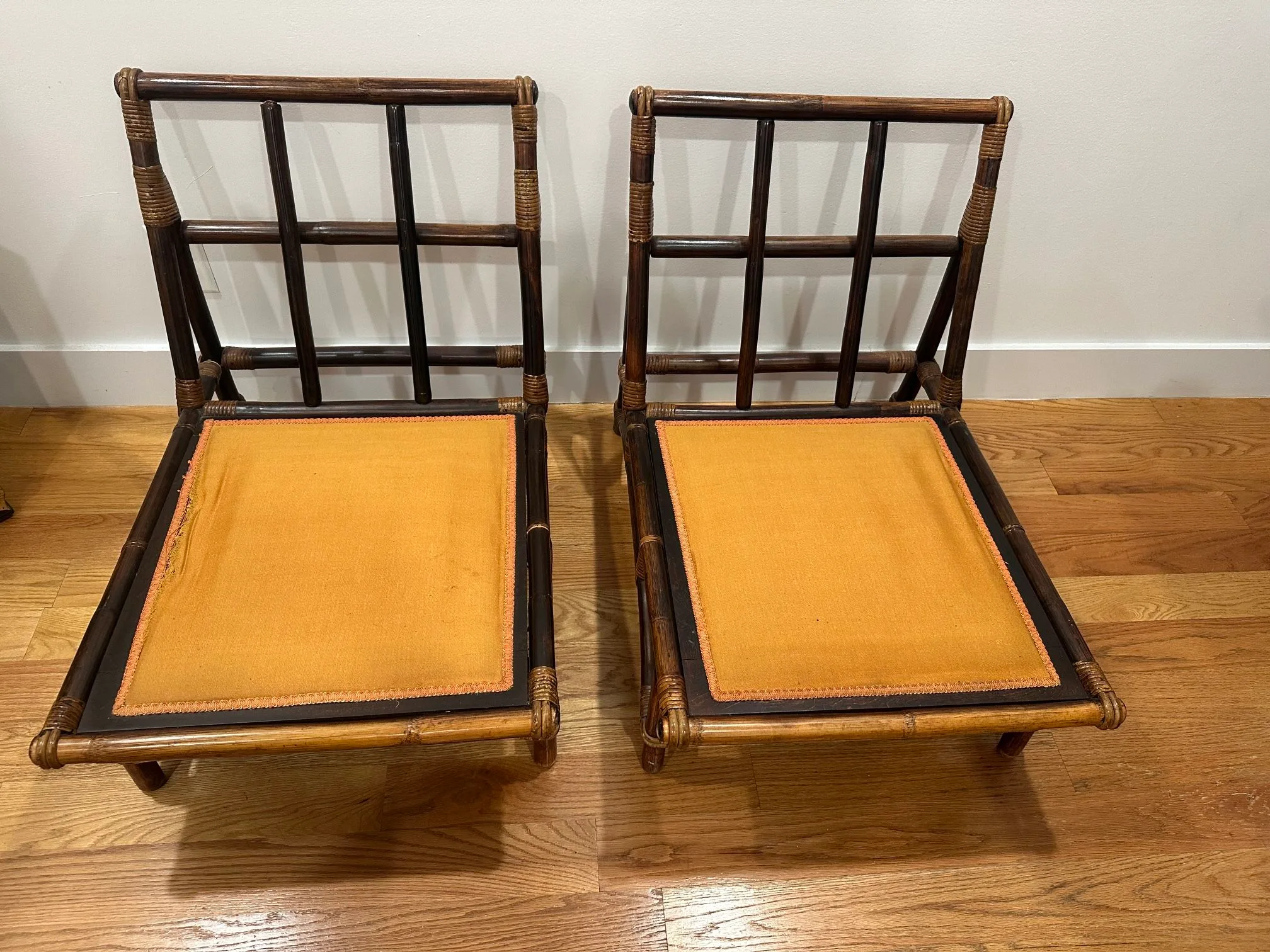 Vintage Bamboo Chairs