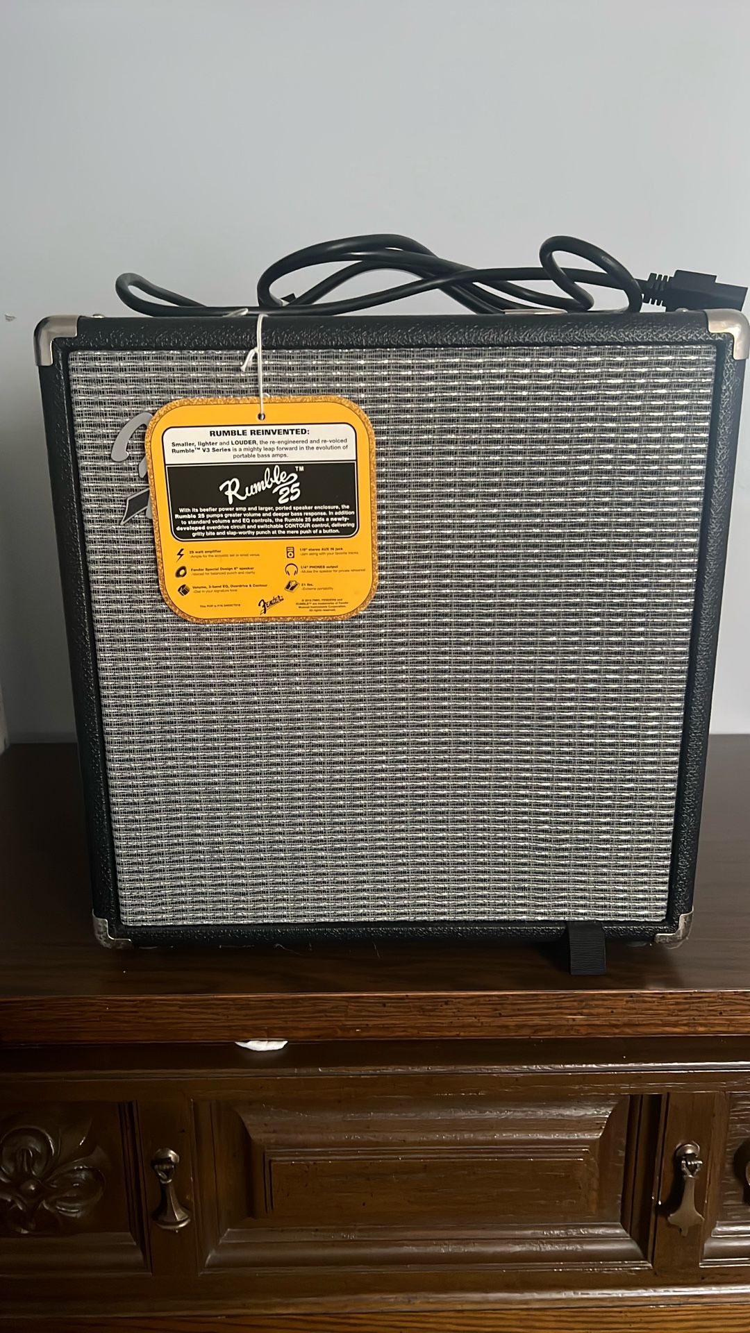 Fender Rumble 25 Bass Amplifier