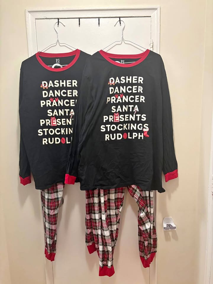Matching Adult Christmas Pj’s