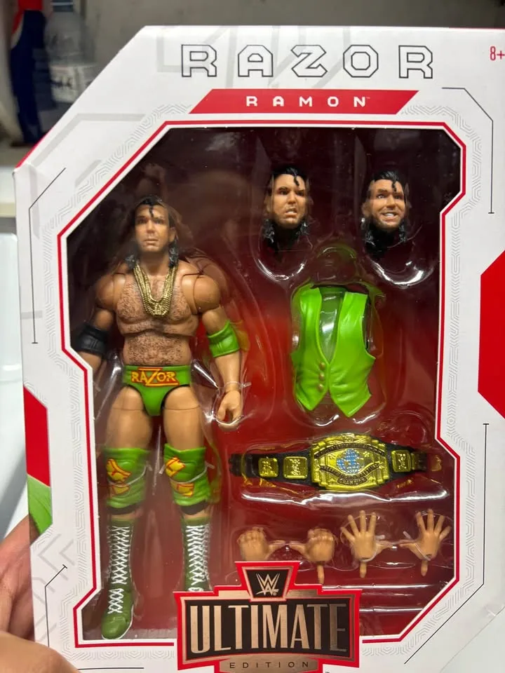 NIB Razor Ramon WWE Best of Ultimate Edition 6 Figure image indicator(7)