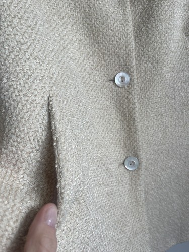 Joan & David Wool Blend Jacket Blazer 42/8 Made In Italy Texture - photo 2