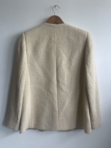 Joan & David Wool Blend Jacket Blazer 42/8 Made In Italy Texture - photo 3
