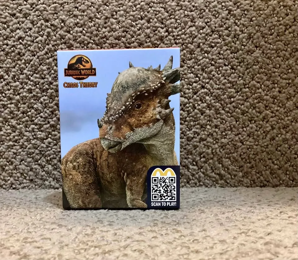 Jurassic McDonald's toys thumbnail