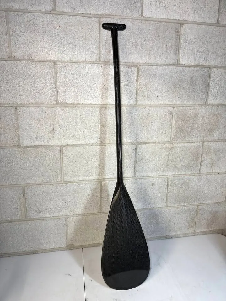 Lightweight One Piece Carbon Fiber Outrigger Canoe Paddle