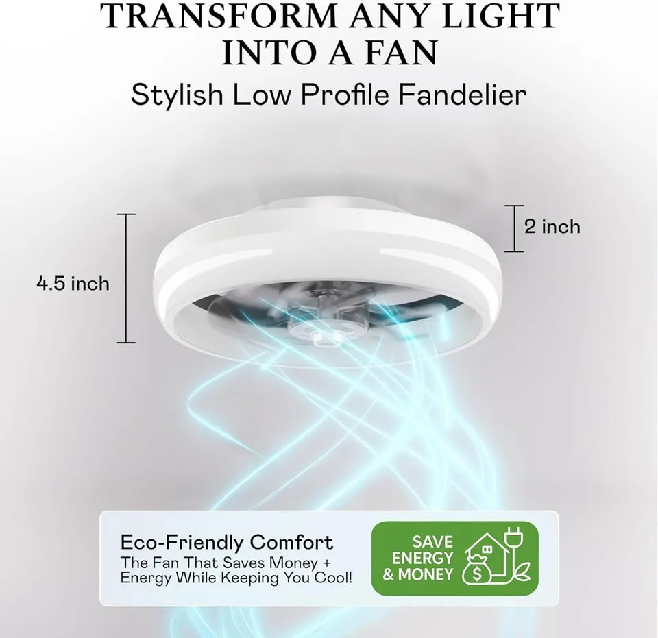 Bell+Howell CannonX 14 Inch Ceiling Fan with Lights image indicator(4)