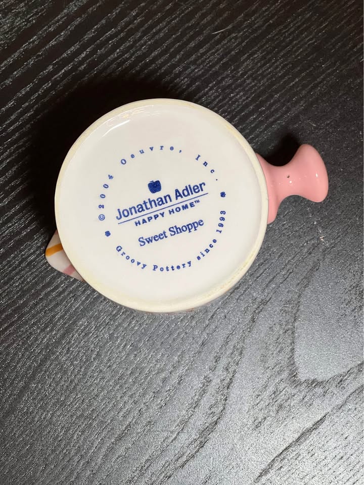 Jonathan Adler Happy Home Sweet Shoppe Creamer 2004 RARE - photo 4