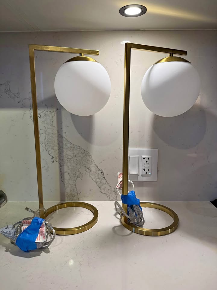 MidCentury Modern Bedside Lamps
