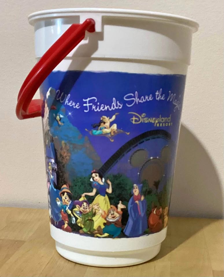 Disney vintage popcorn bucket