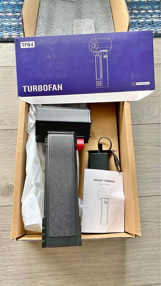 Turbo dryer blower car drying