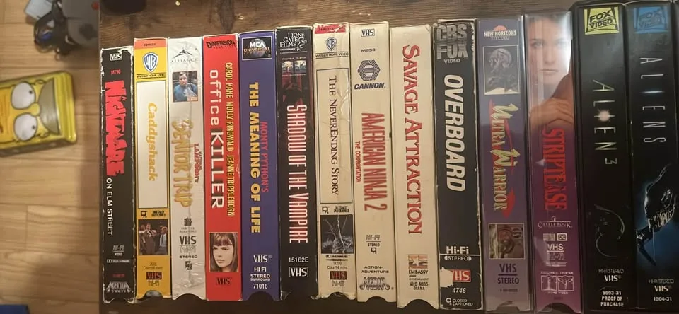 Vintage VHS vintage horror, comedy, scifi, cult image indicator(2)