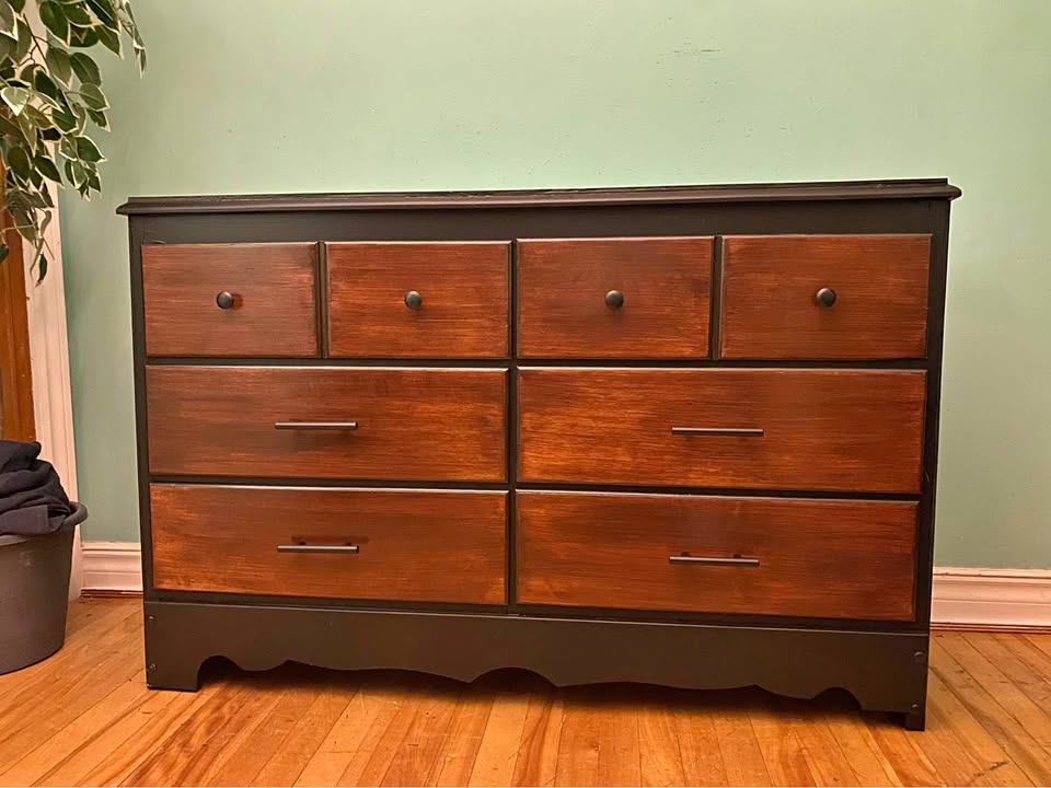 FREE DELIVERY: Refinished Long Dresser $400 (HRM)
