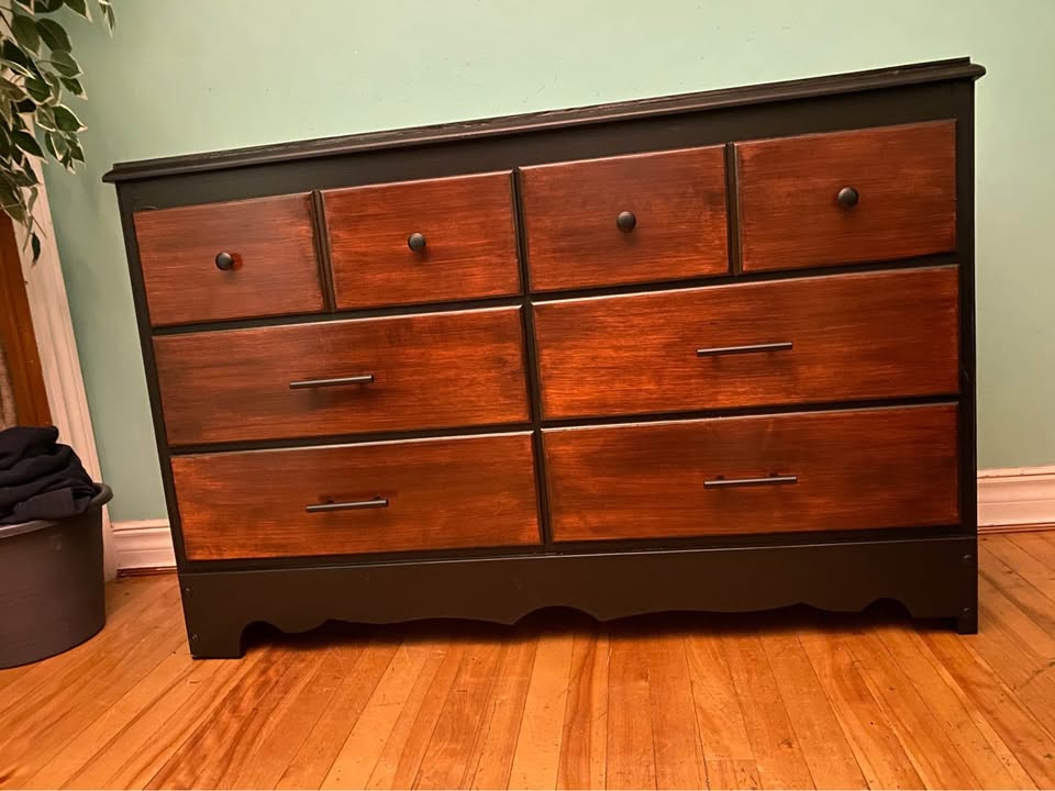 FREE DELIVERY: Refinished Long Dresser $400 (HRM) - photo 5