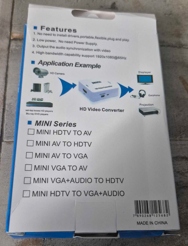 Mini HDMI2AV Video Converter - photo 2