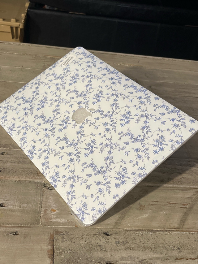 MacBook Pro 13" Blue Floral Hard Case - photo 2