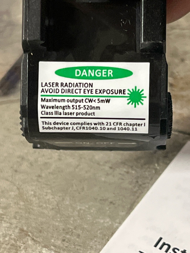 Green Laser Sight - photo 3