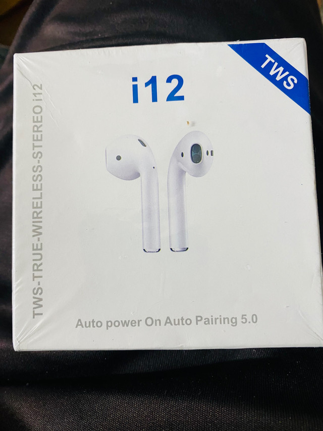 I12 White Wireless Earphones With Bluetooth 5.0 - photo 2