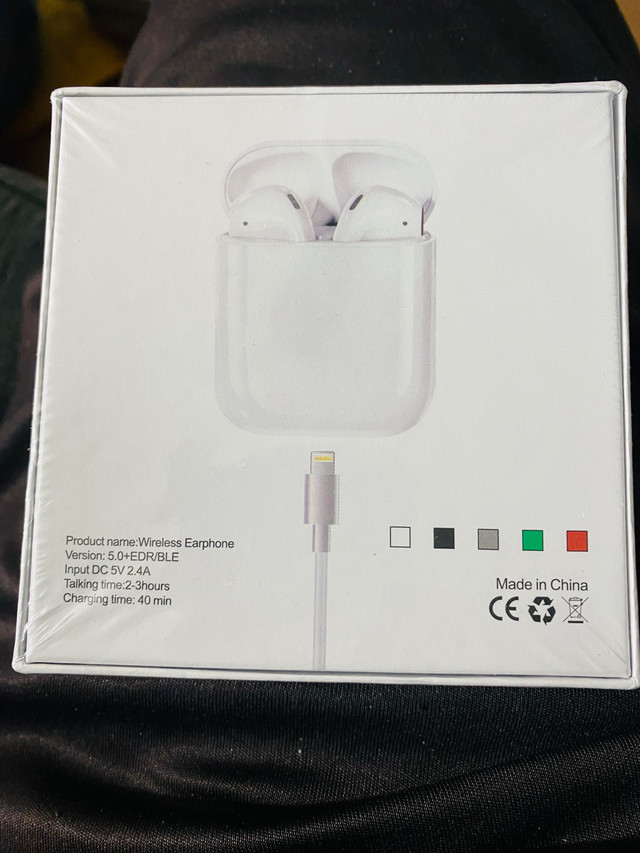 I12 White Wireless Earphones With Bluetooth 5.0 - photo 3