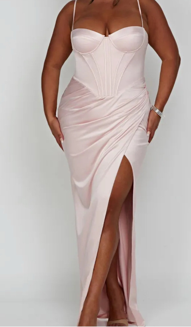 Babyboo DESPINA MAXI DRESS - Blush-Size S