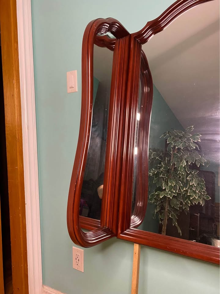 Large Segmented Dresser Mirror $40 (HRM) - photo 3