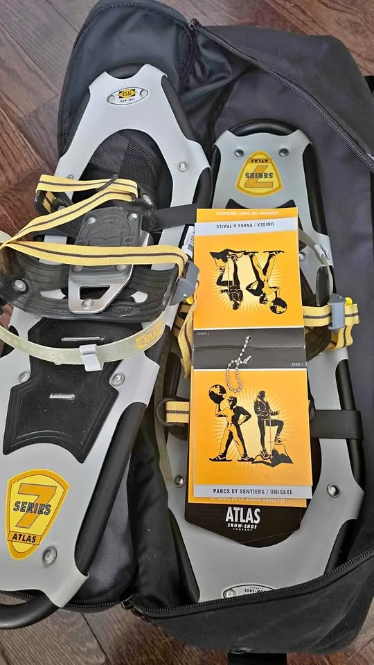 Atlas 7 Series Snowshoes – Like New, with MSR Carrying Bag thumbnail