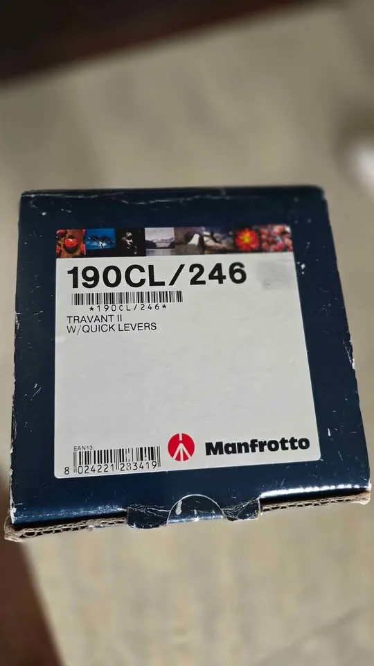 Manfrotto 190CL Tripod – Brand New image indicator(3)