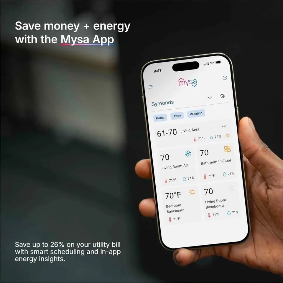 Smart Thermostat LITE for Electric Baseboard Heaters image indicator(6)