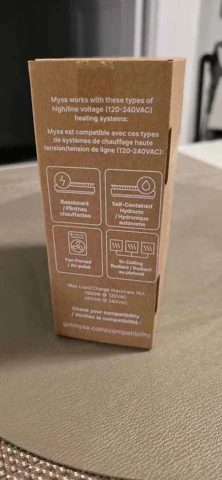 Smart Thermostat LITE for Electric Baseboard Heaters image indicator(8)