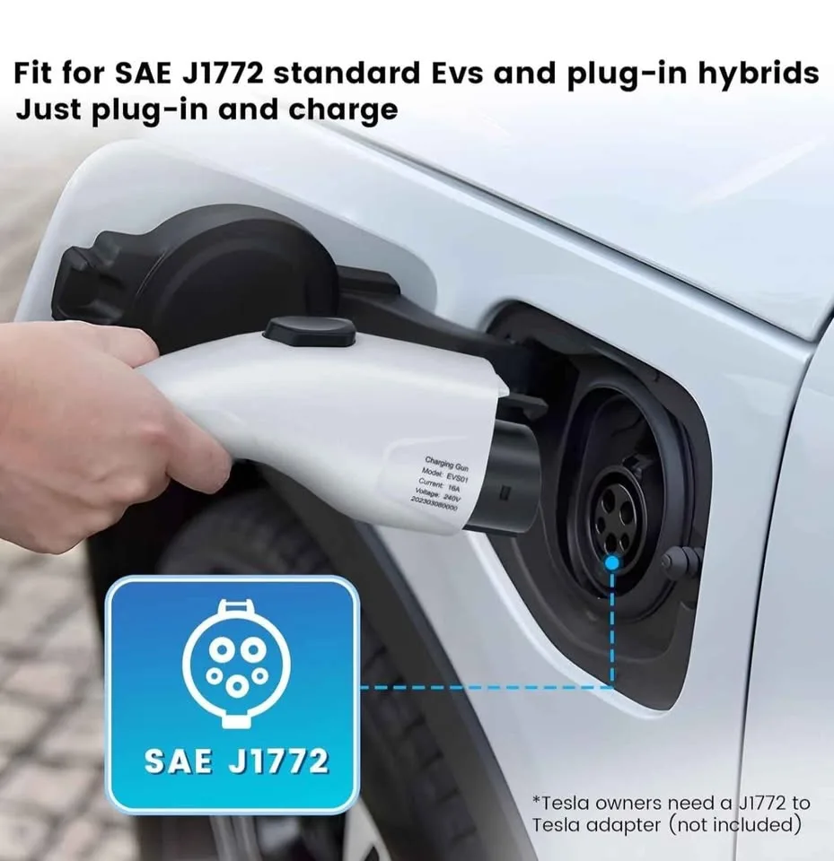 GODIAG Portable Level 1 and 2 EV Charger image indicator(7)