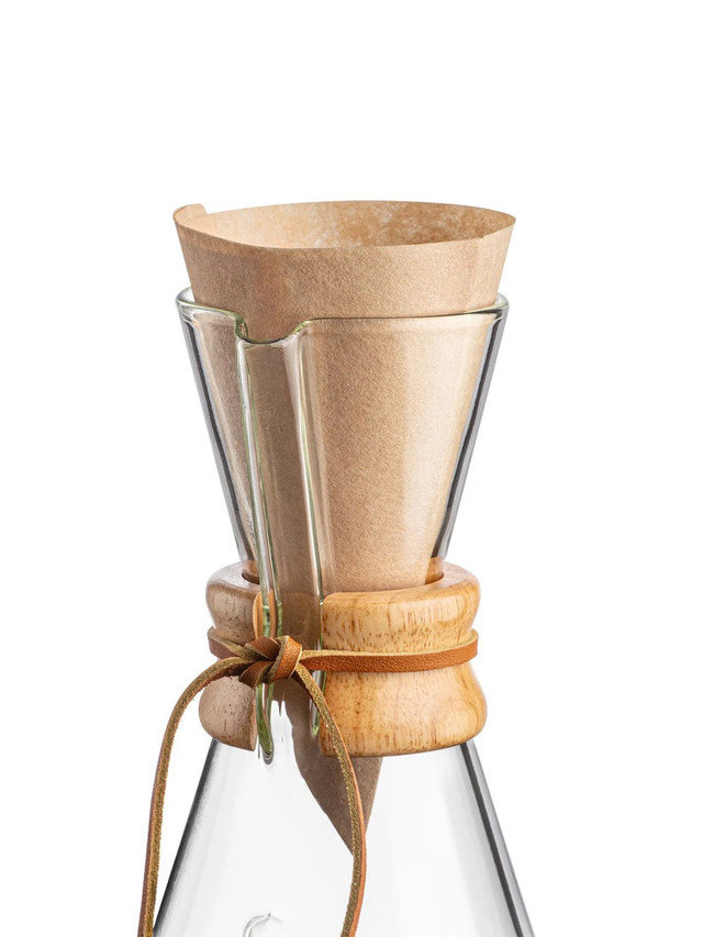 CHEMEX Natural Half Moon Coffee Filters (100 Pk), SKUFP-2N (NEW) - photo 2