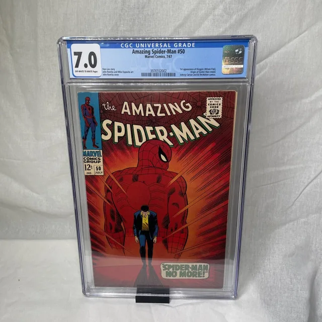 AMAZING SPIDER-MAN #50 Marvel Comics CGC 7.0 1967