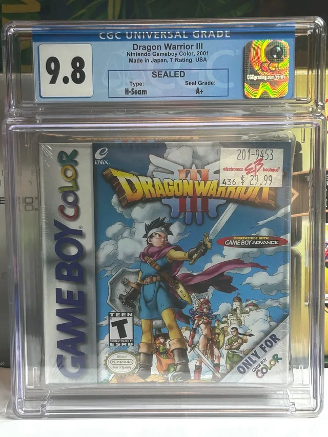 Dragon Warrior III 9.8 thumbnail